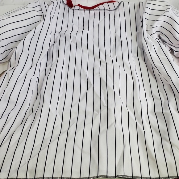 Forum Professional Ball Player Men's Costume Halloween Up To A Chest Size 42 - Picture 9 of 15